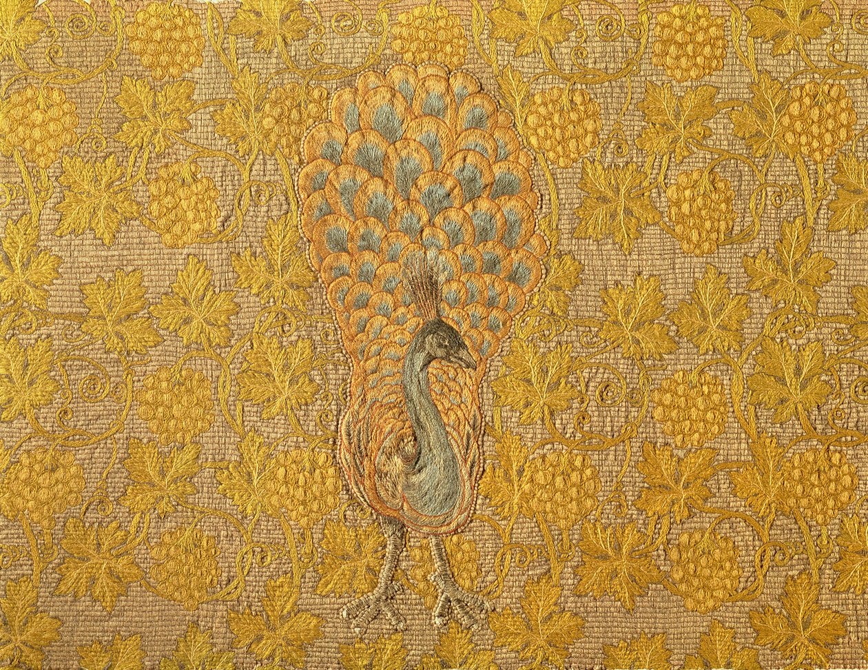 Peacock and Vine, c.1880-1900 by Philip Richard Morris