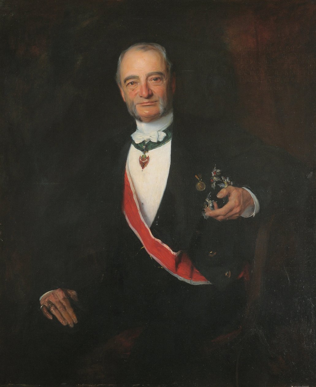 Portrait of Bohuslav, Count Chotek of Chotkow and Wognin, 1829-1896, c1870 by Philip de László