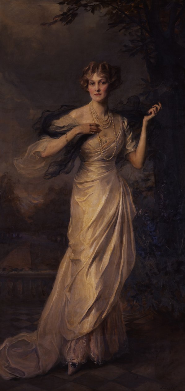 Portrait of Helen, wife of the 8th Duke of Northumberland by Philip Alexius de Laszlo