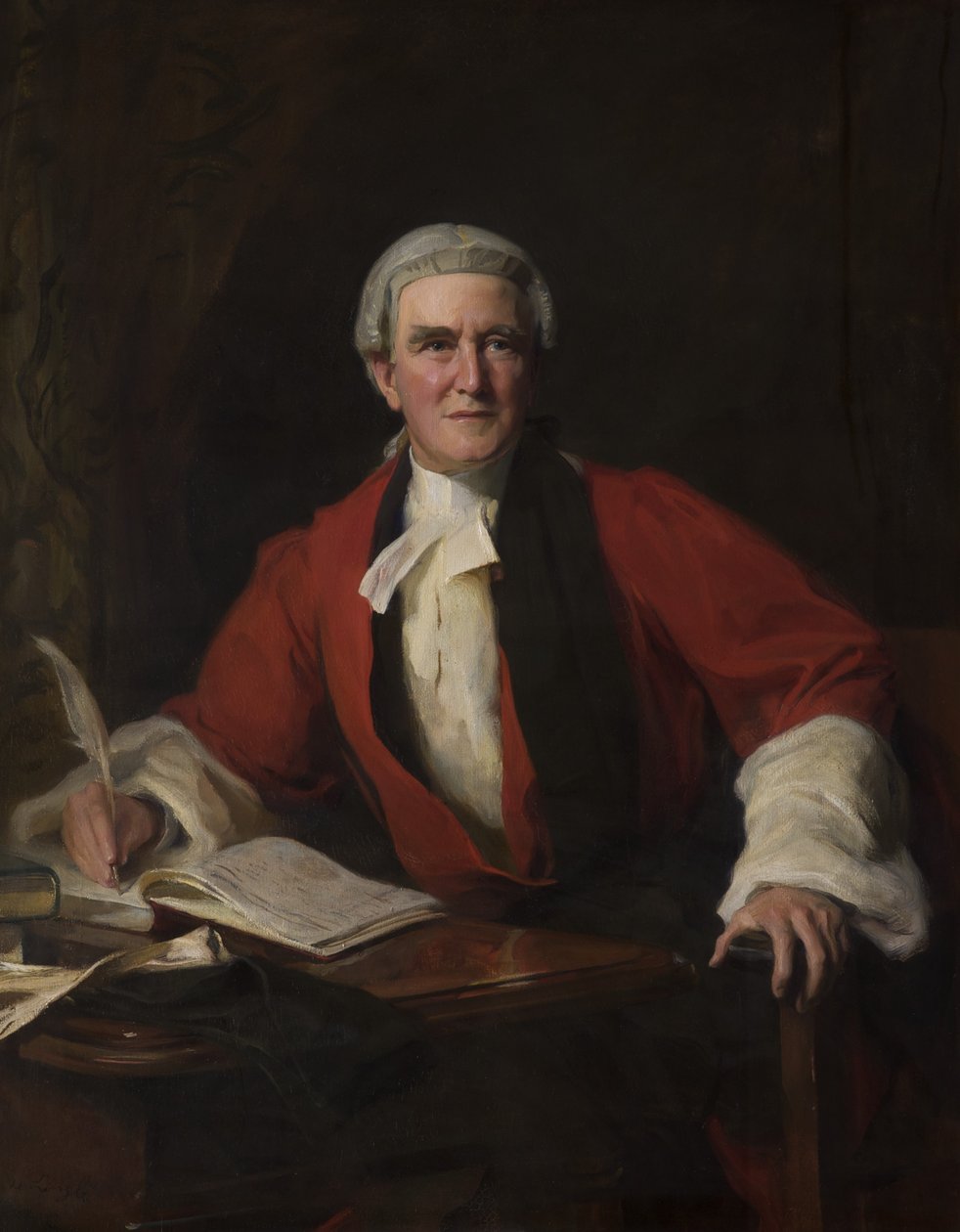 Sir Thomas Gardner Horridge, October 1917 by Philip Alexius de Laszlo