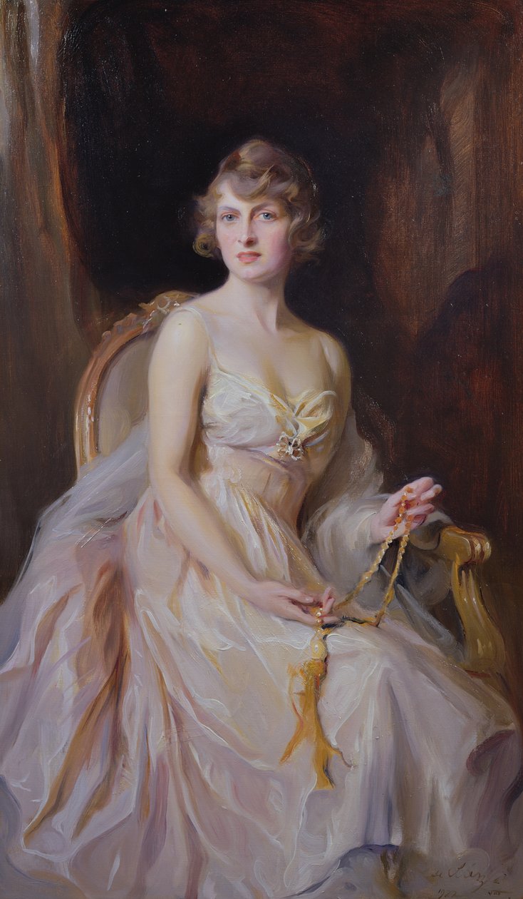 Vera Boscawen, Lady Broughton by Philip Alexius de Laszlo