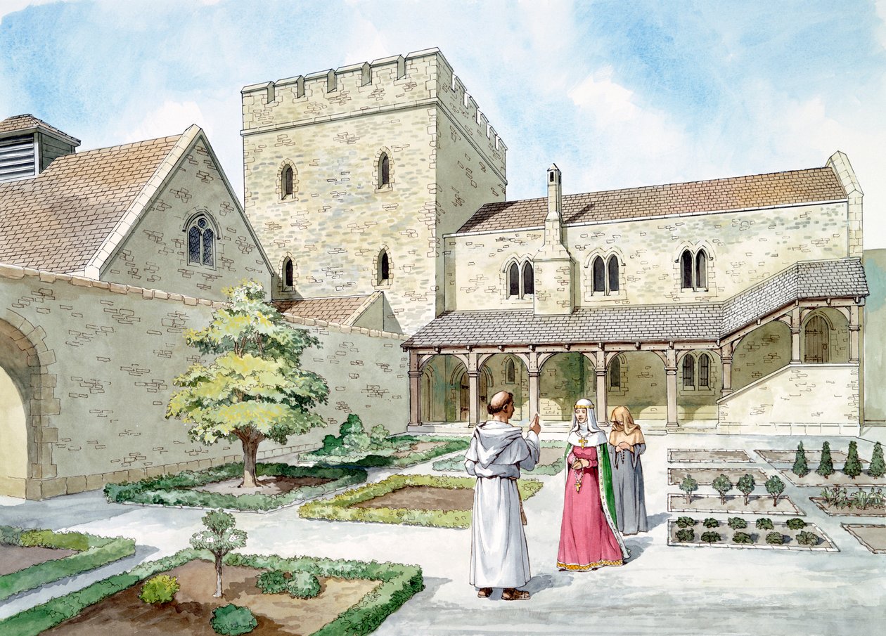 Helmsley Castle, North Yorkshire by Philip Corke