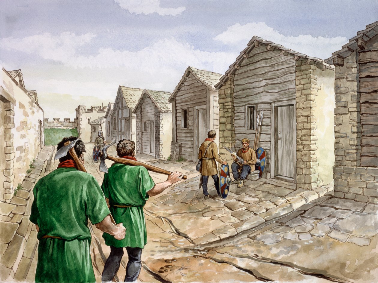 Housesteads Roman Fort by Philip Corke