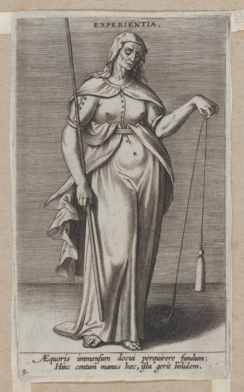 Experientia, from Prosopographia by Philip Galle