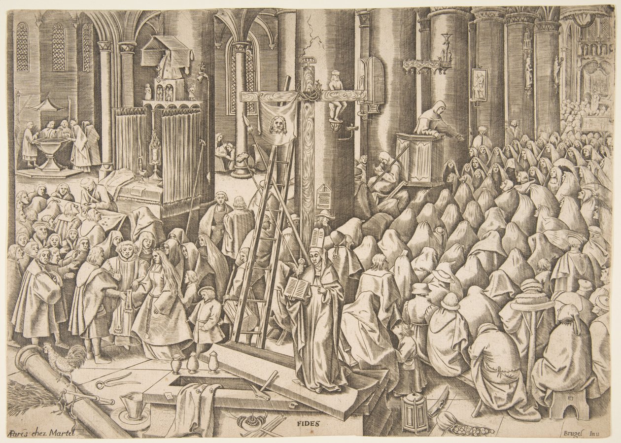 Faith from The Virtues by Philip Galle
