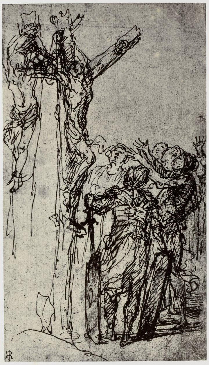 The Death of Polycrates by Philip Henry Delamotte