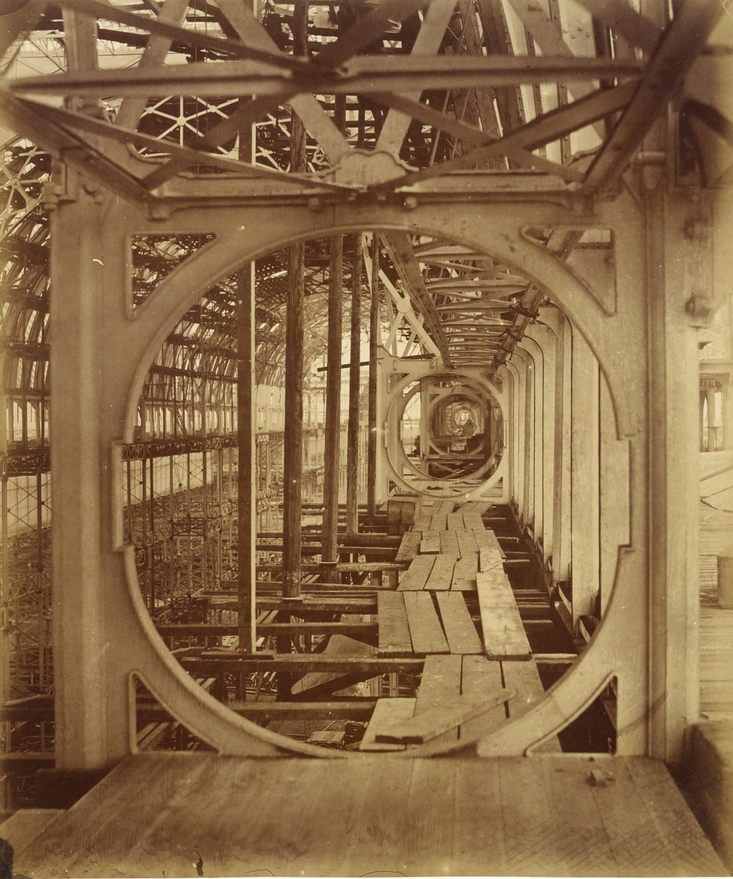 The Upper Gallery, 1854 by Philip Henry Delamotte