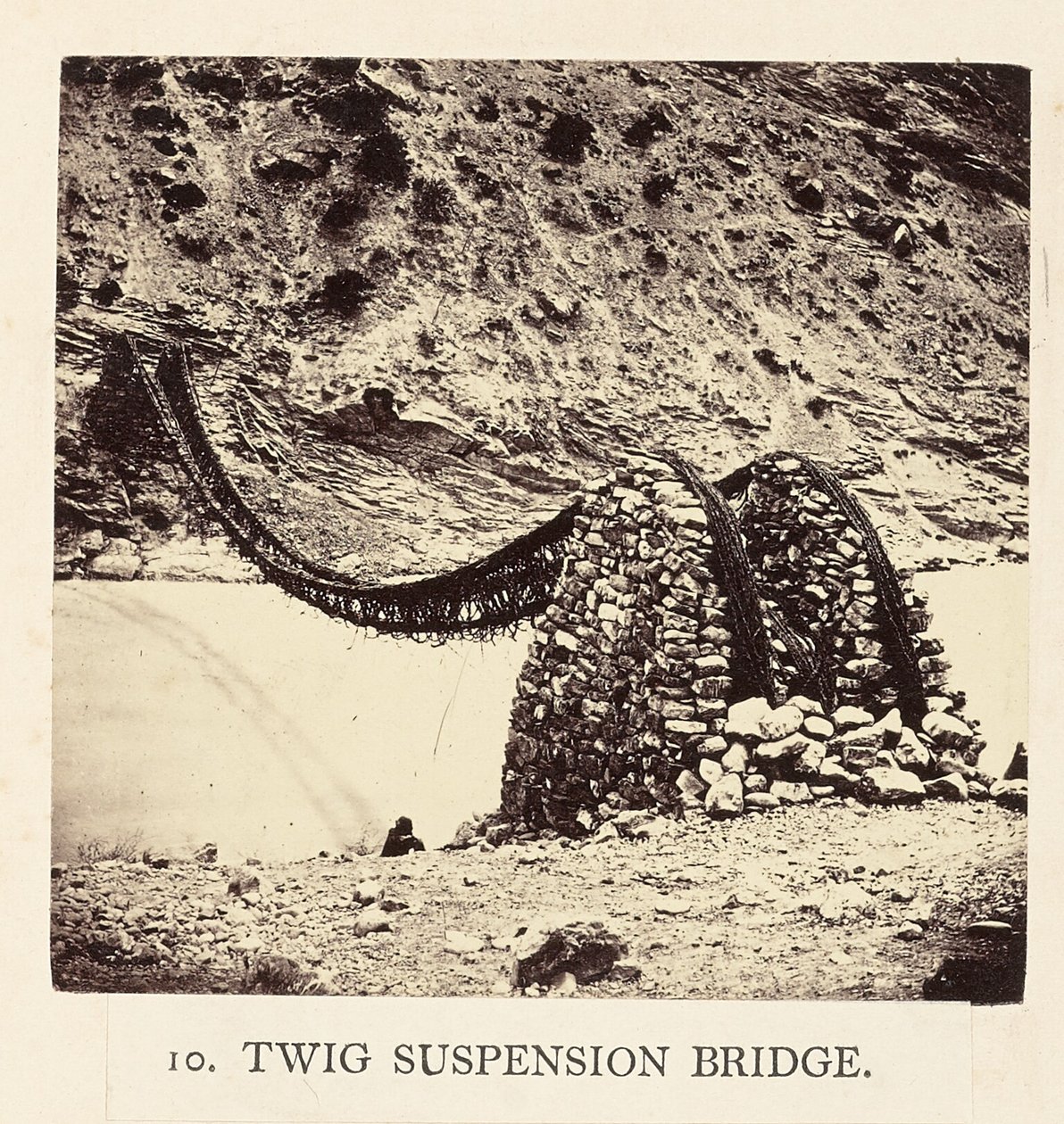 Twig Suspension Bridge by Philip Henry Egerton