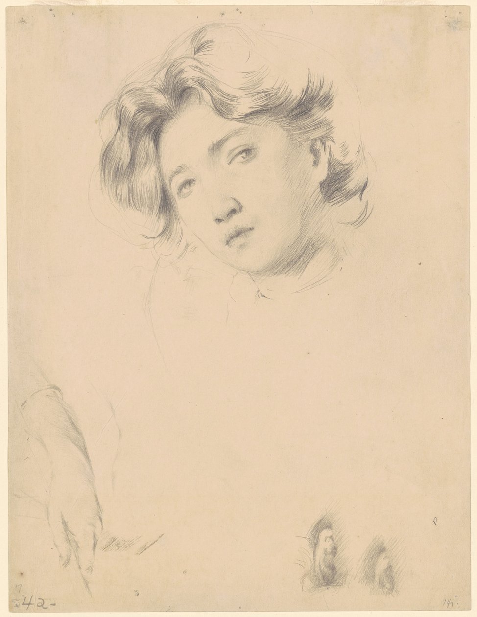 Study of a Girl by Philip Leslie Hale