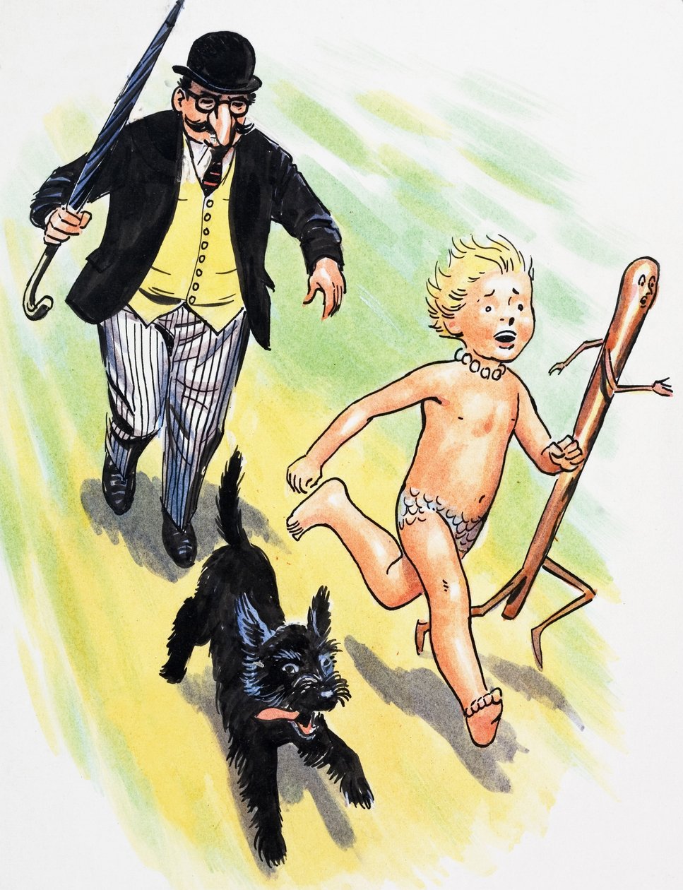 The Chase, Illustration from 