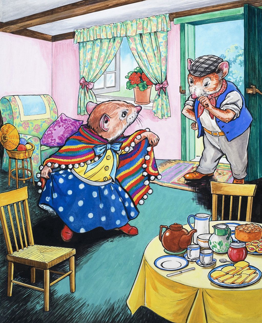 Town Mouse and Country Mouse by Philip Mendoza
