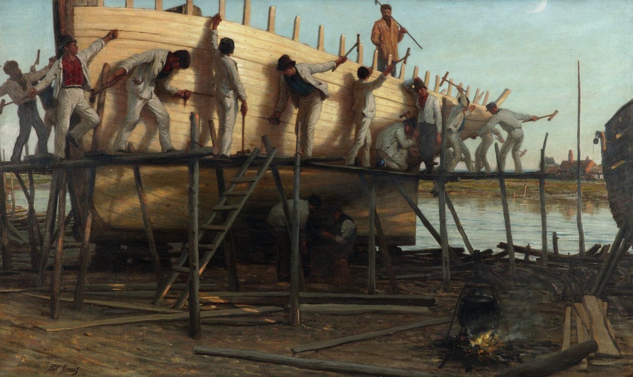 The Nancy Lee of Great Yarmouth by Philip Richard Morris