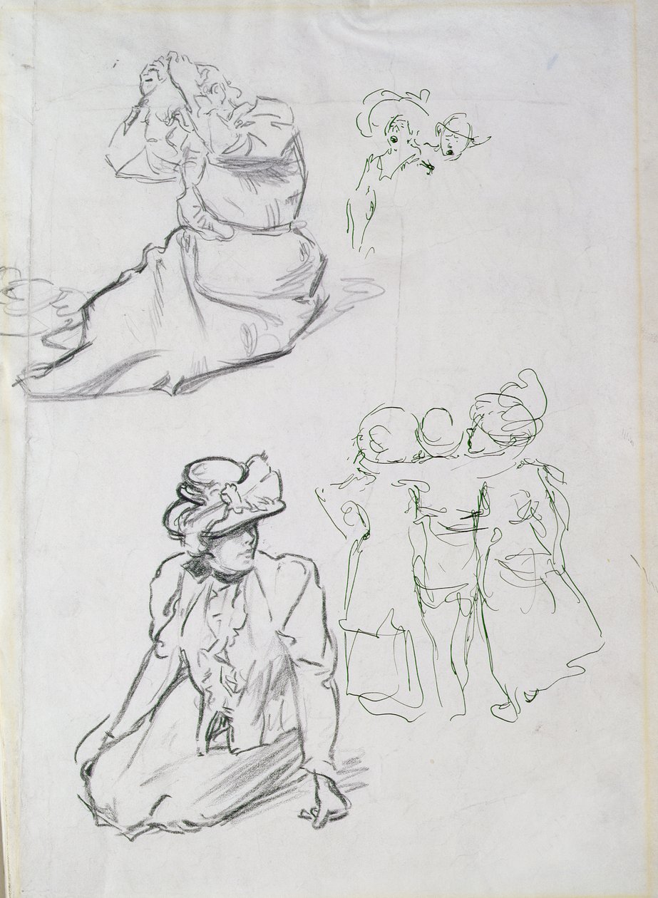 Studies at Hampstead Heath by Philip William May
