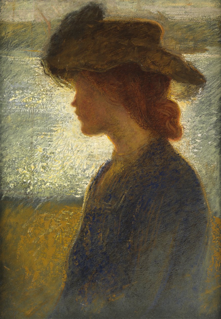 Against the Light, by the River by Philip Wilson Steer
