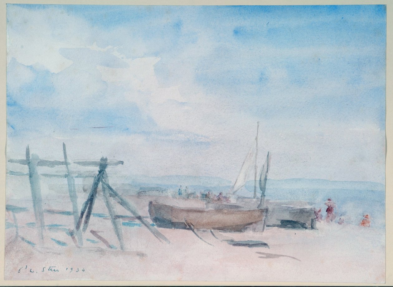 Low Tide, Walmer Beach by Philip Wilson Steer