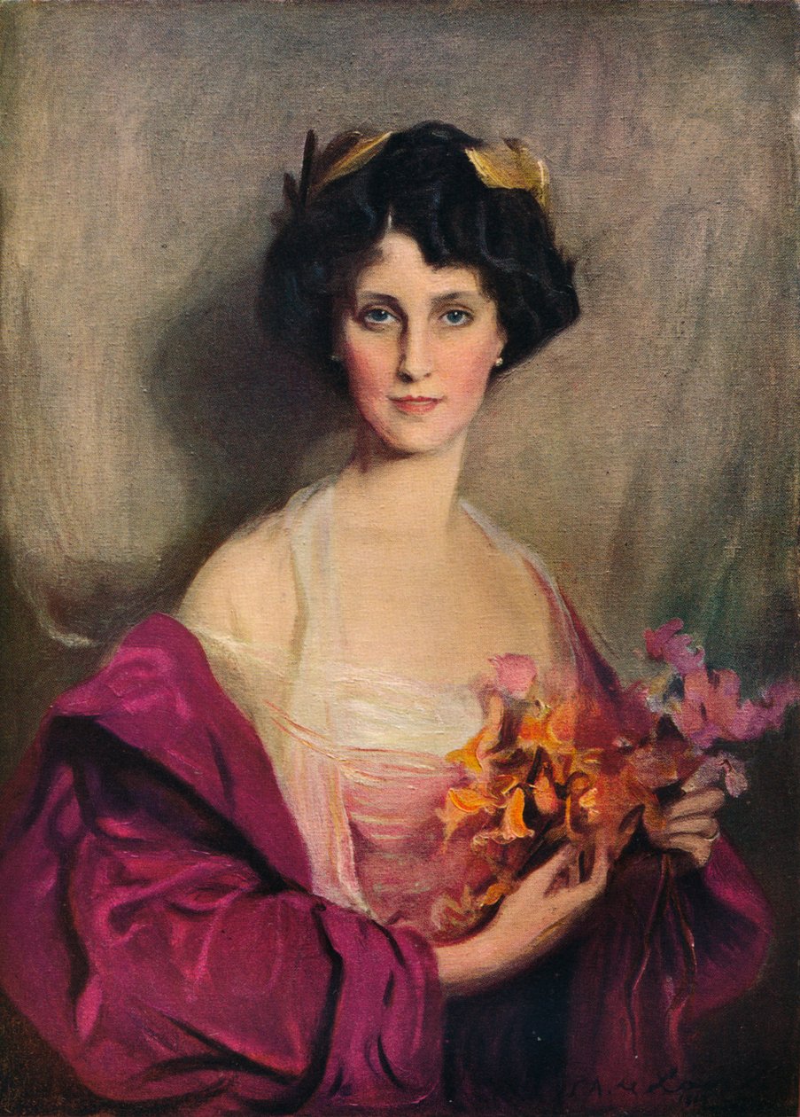 Her Grace The Duchess of Portland, 1912 by Philip de László