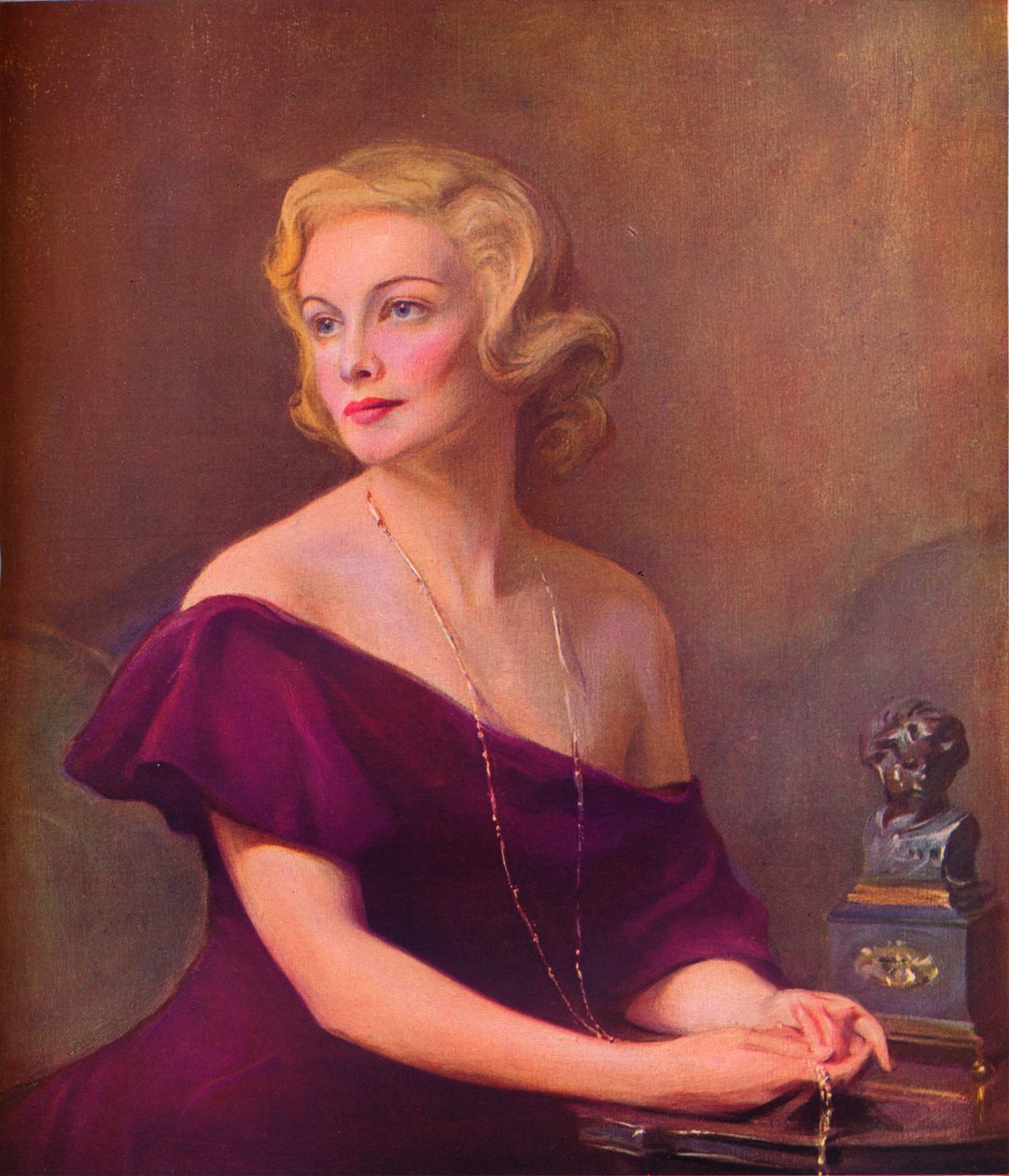 Portrait of Madeleine Carroll by Philip de László