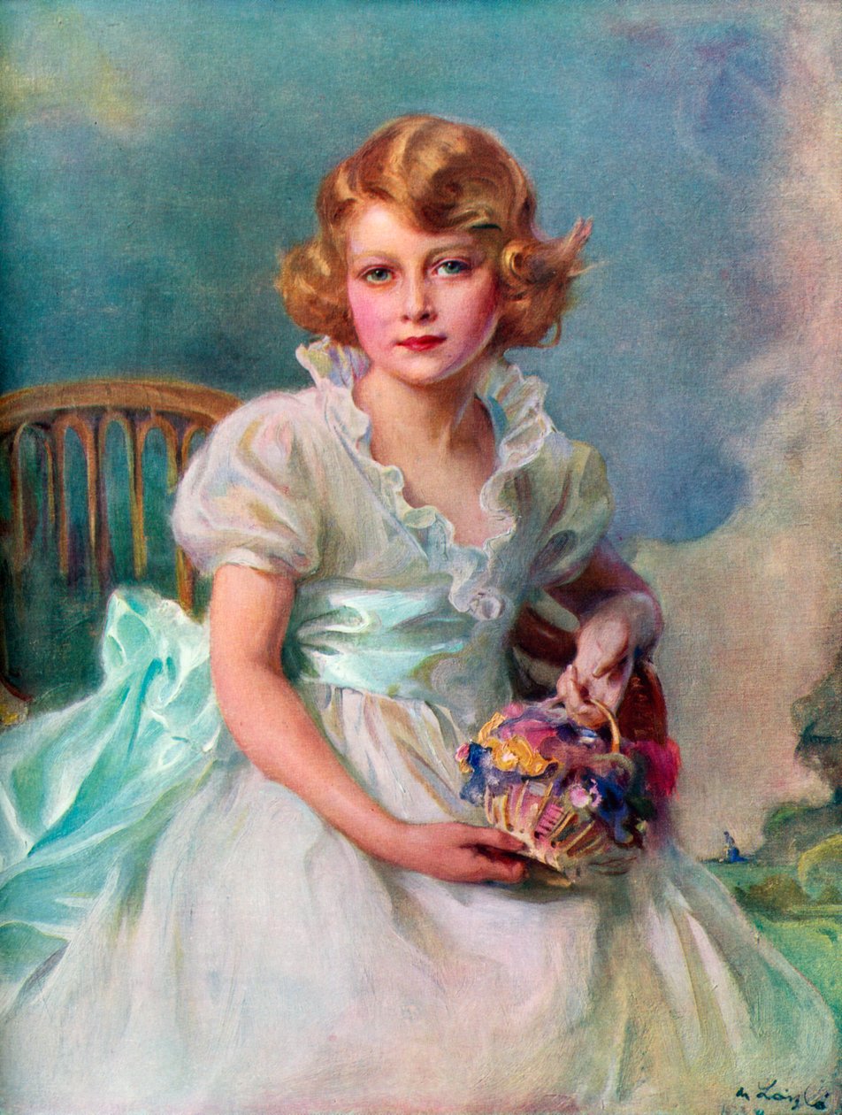 Princess Elizabeth, Queen of the Commonwealth Realms by Philip de László