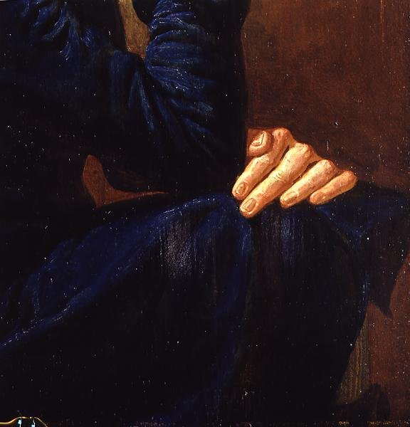 Self Portrait (detail) by Philipp Otto Runge