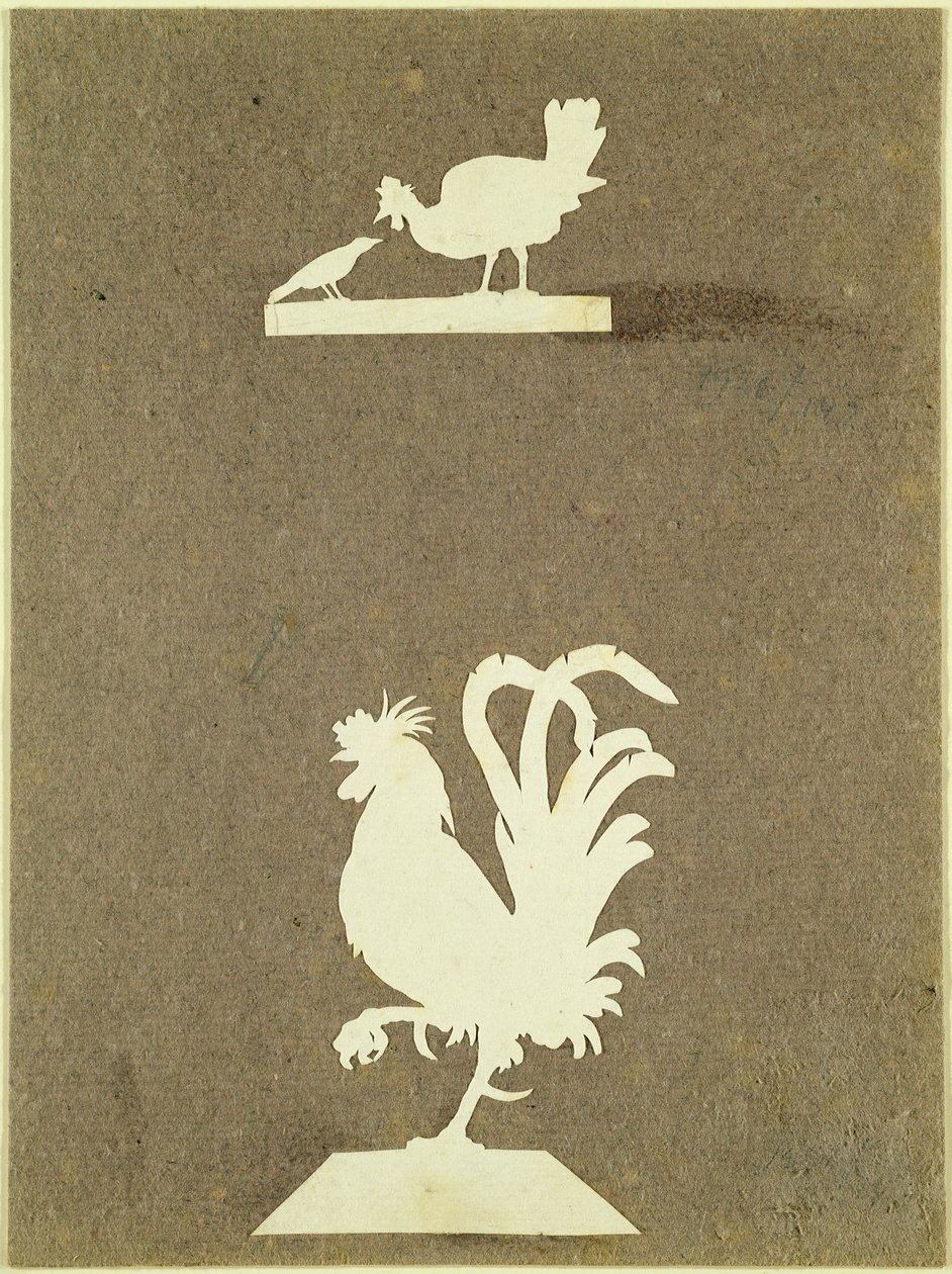 Farmyard birds by Philipp Otto Runge