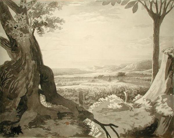 Nile Valley Landscape by Philipp Otto Runge