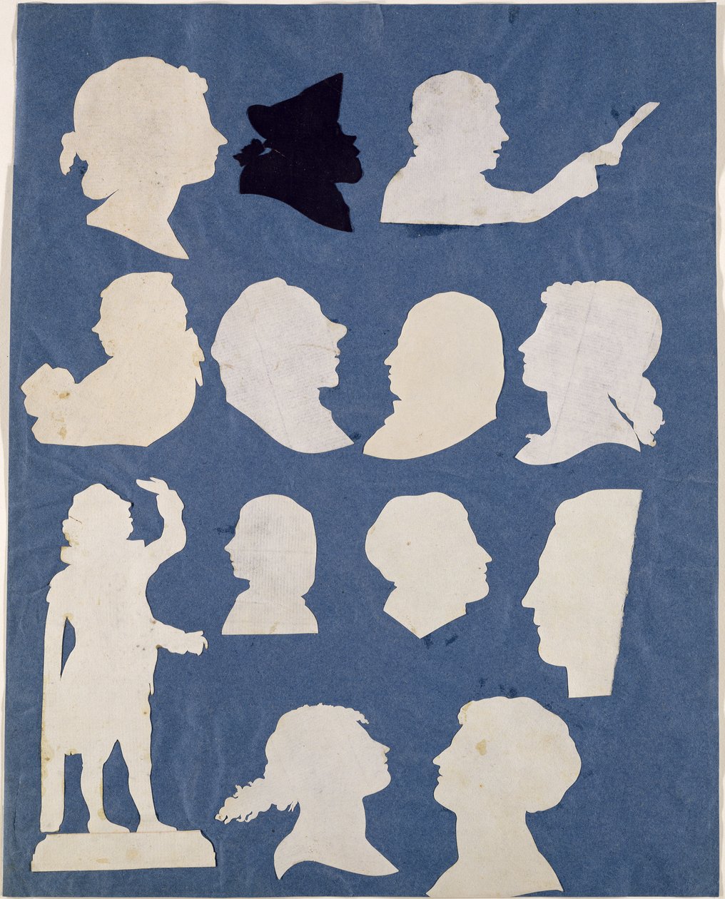 Study of Profiles and an Orator by Philipp Otto Runge
