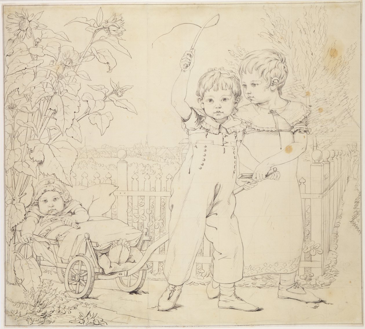 The Hulsenbeck Children, 1805-6 by Philipp Otto Runge