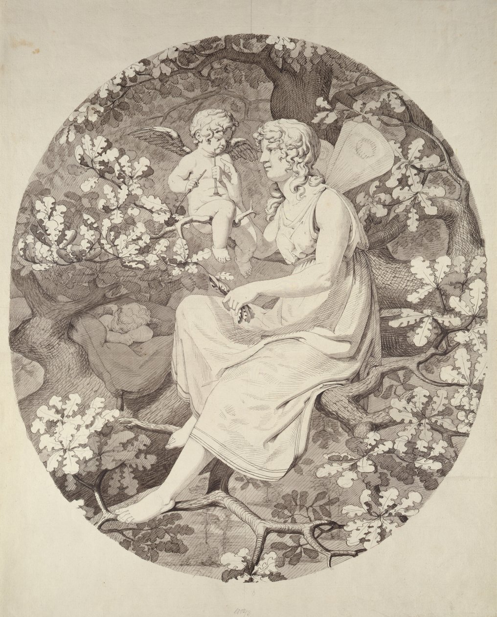 The Nightingales Lesson, 1802 by Philipp Otto Runge
