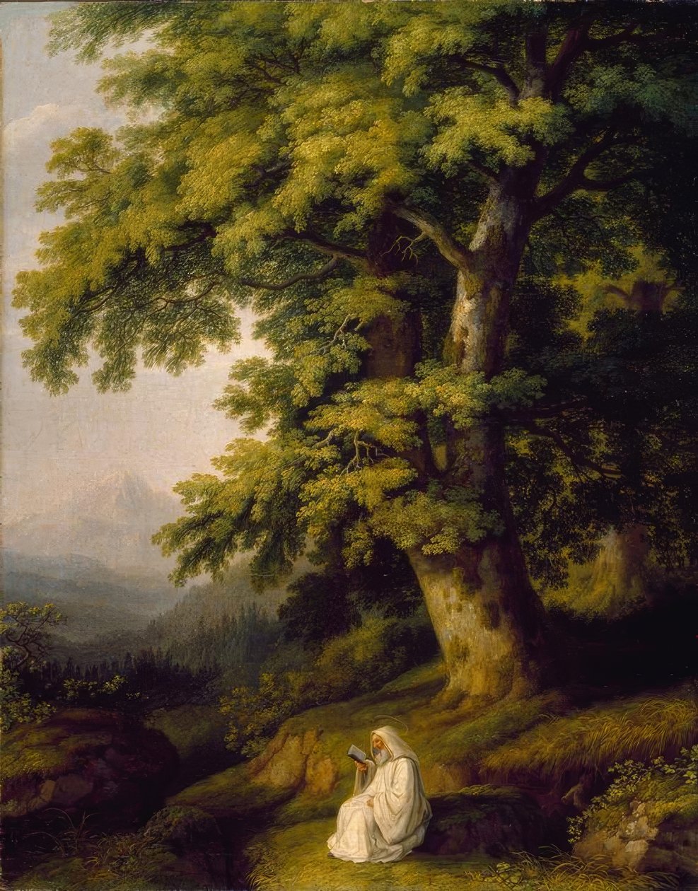 Ph. Hackert, The Forest of Camaldoli by Philipp Hackert