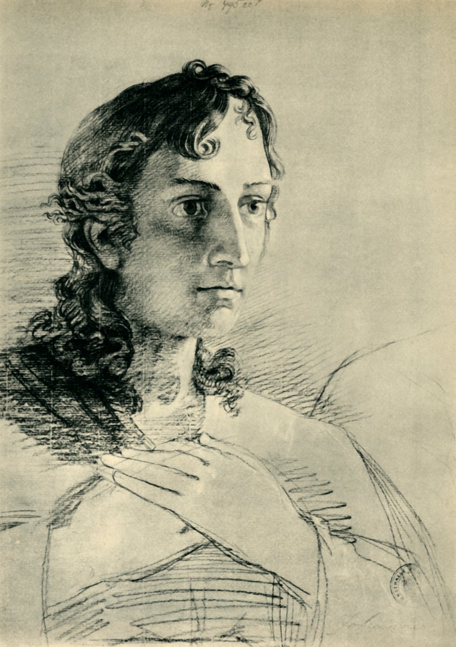 Head and Hands of St John, 1806, 1943 by Philipp Otto Runge