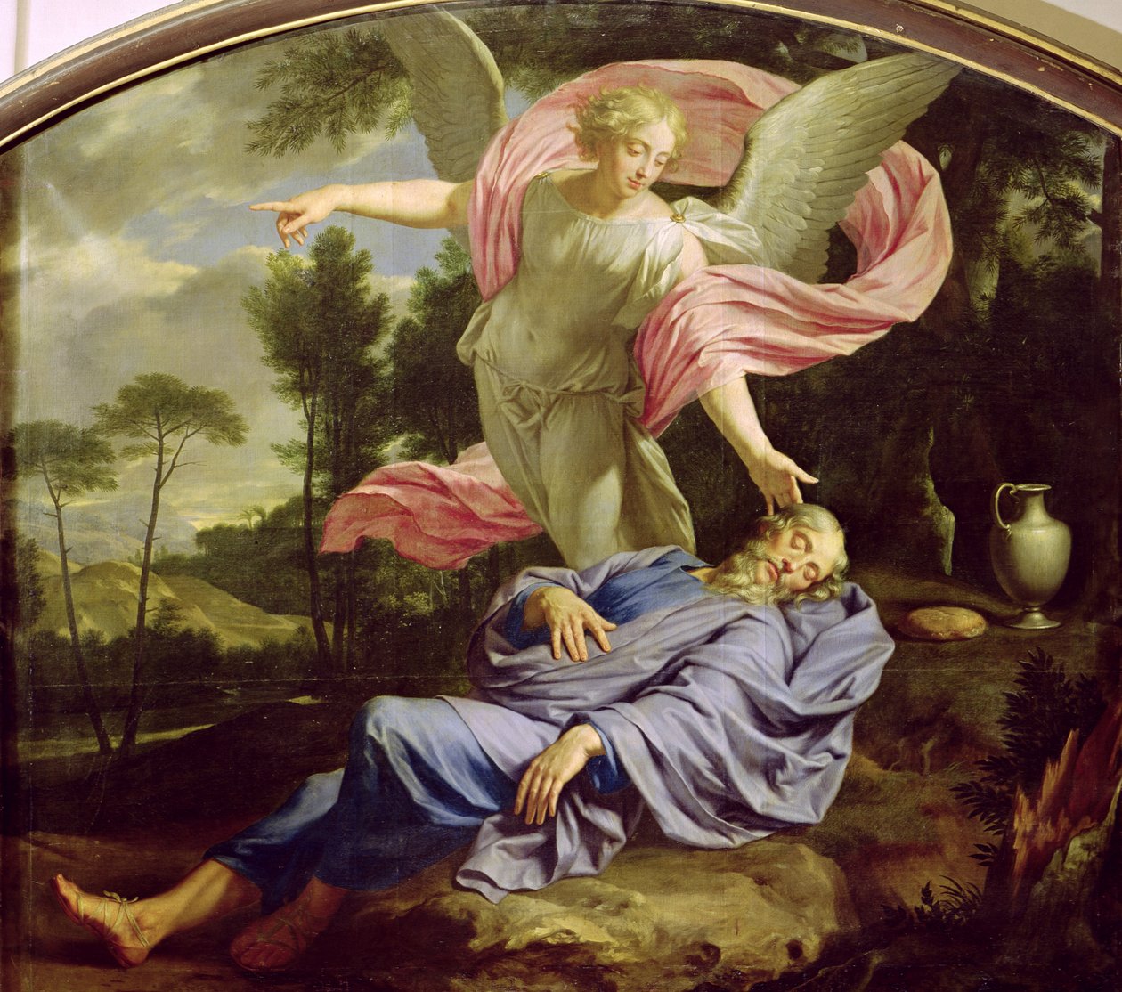 The Dream of Elijah, 1650-55 by Philippe de Champaigne