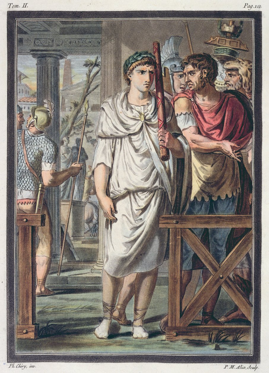 Lictors and Soldiers from the Retinue of Titus, costumes for 