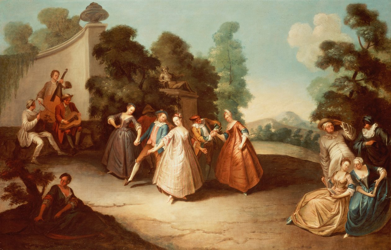 The Dance by Philippe Mercier
