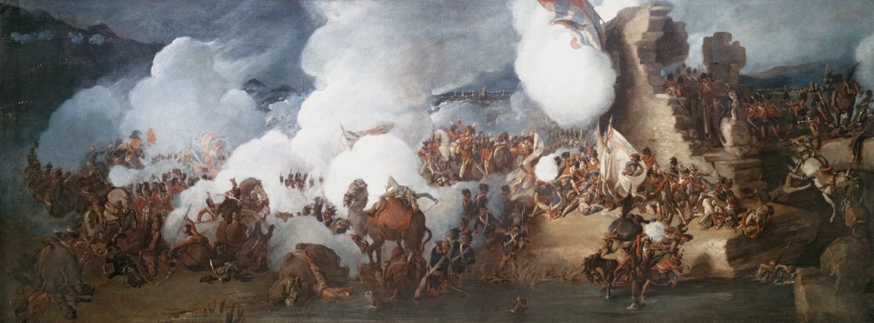 The Battle of Alexandria, 21st-22nd March 1801 by Philippe Jacques de Loutherbourg