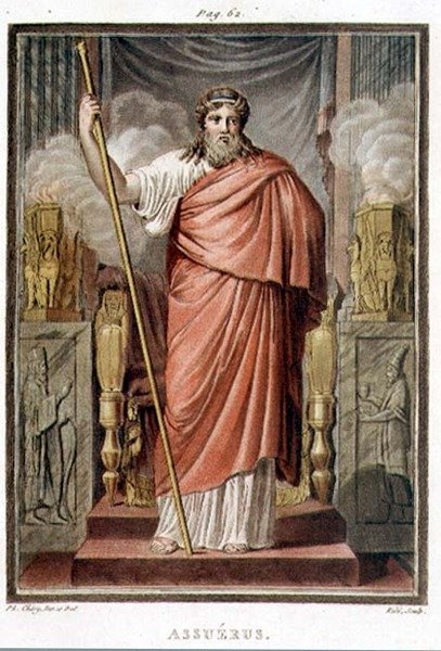Ahasuerus, costume for 