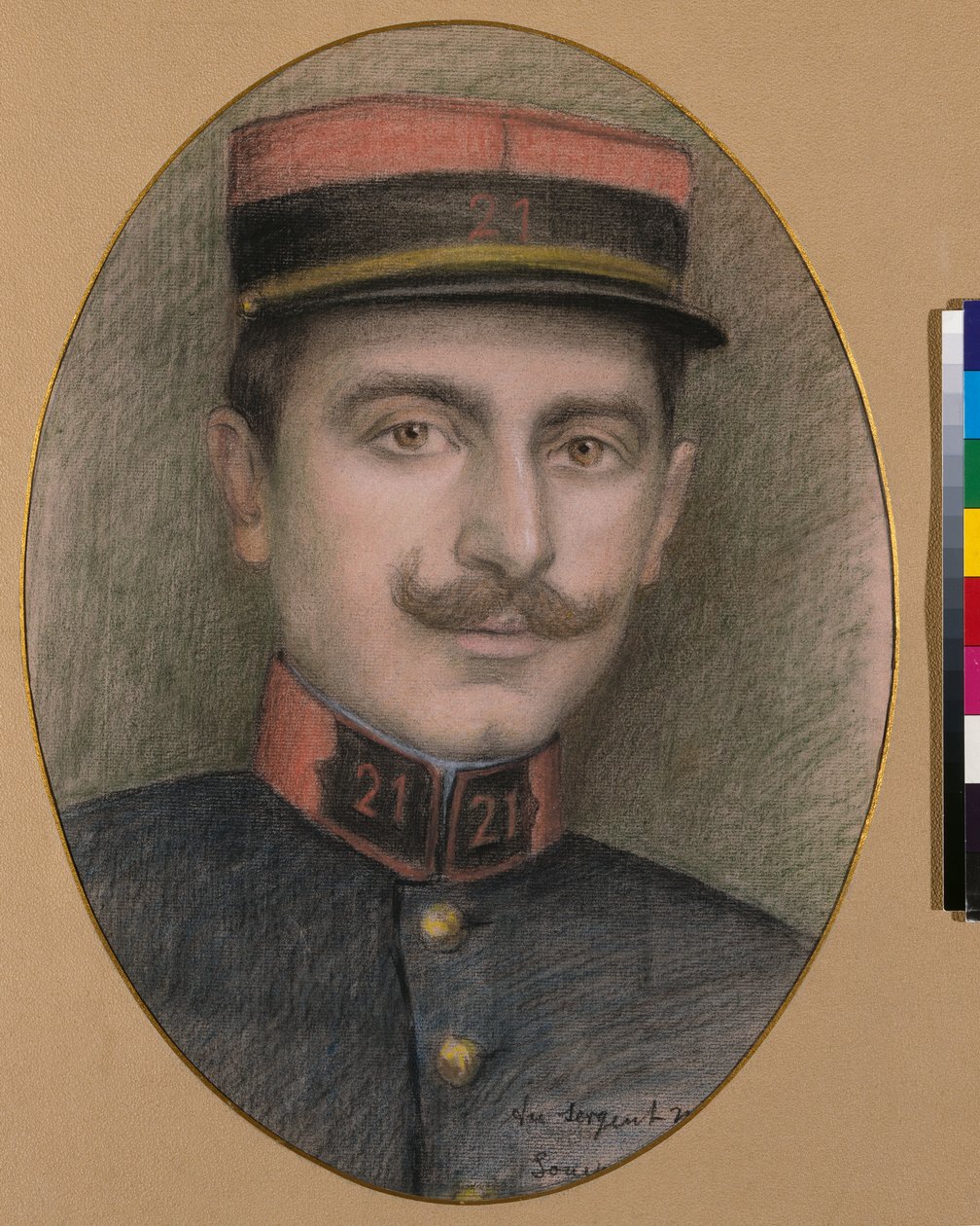 Sergeant of the 21st Infantry Regiment by Philippe Galard
