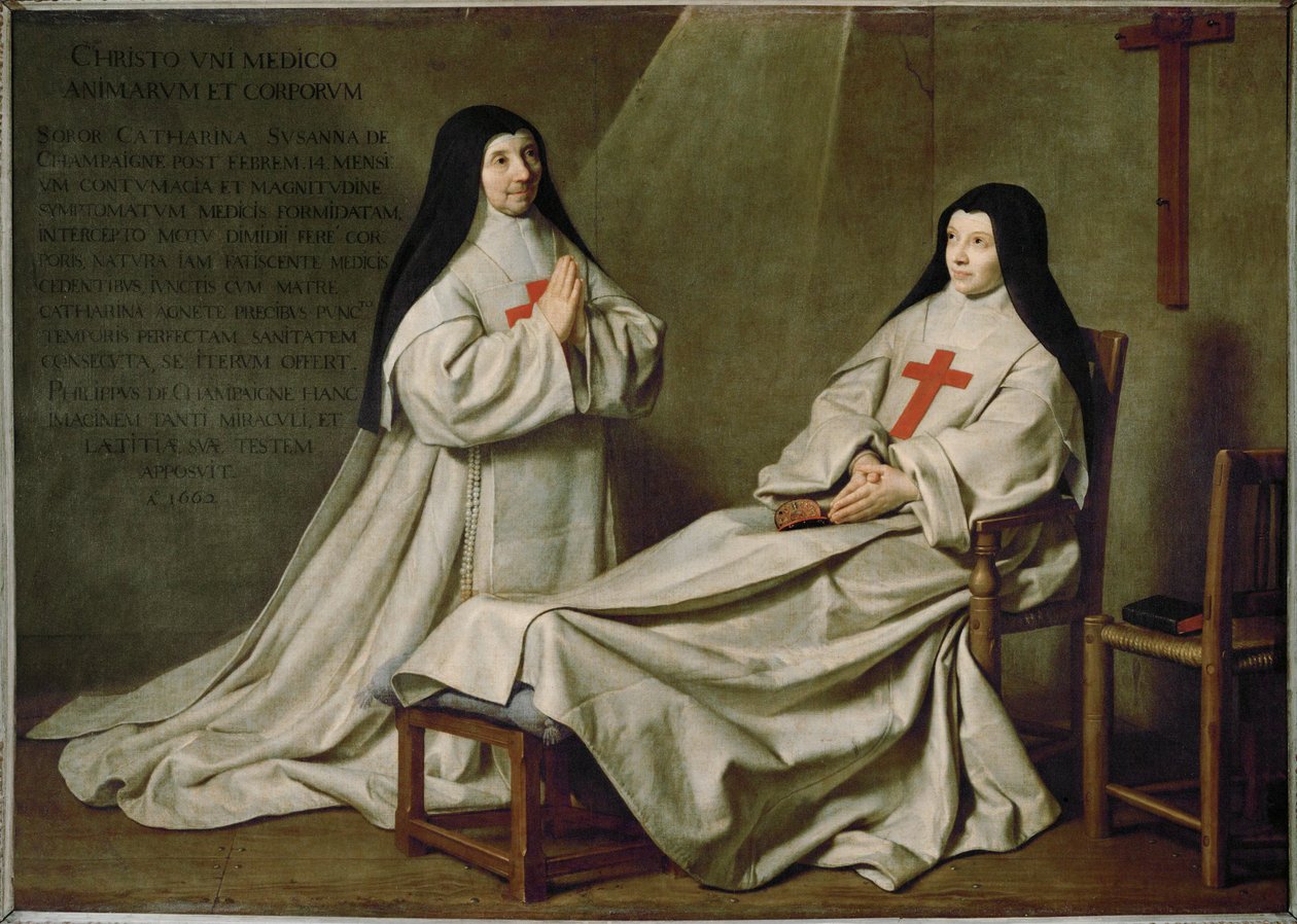 Ex Voto 1662 by Philippe de Champaigne