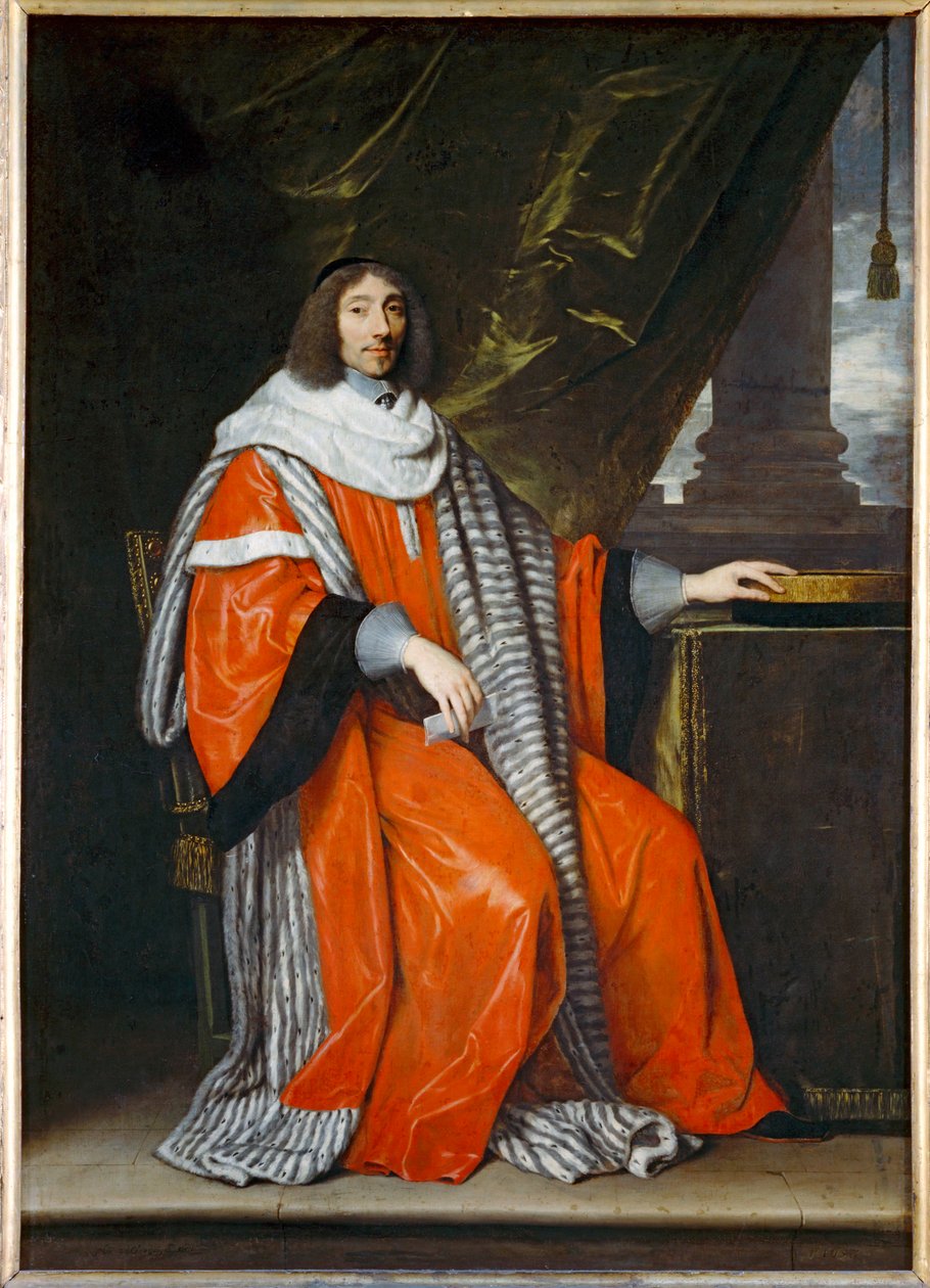 Jean-Antoine de Mesmes, President of the Parlement of Paris by Philippe de Champaigne