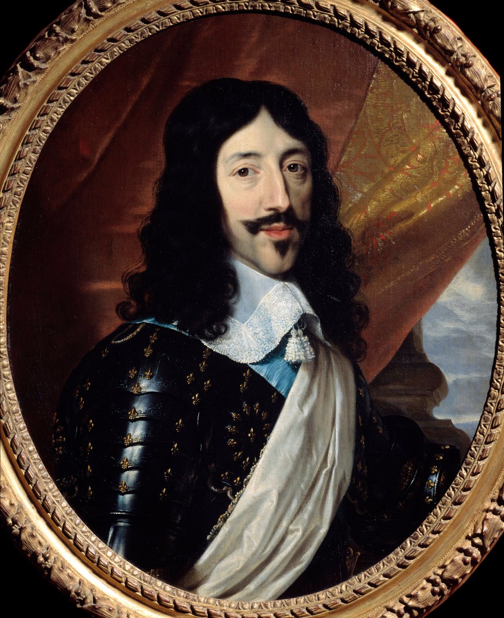 Portrait of King Louis XIII of France by Philippe de Champaigne