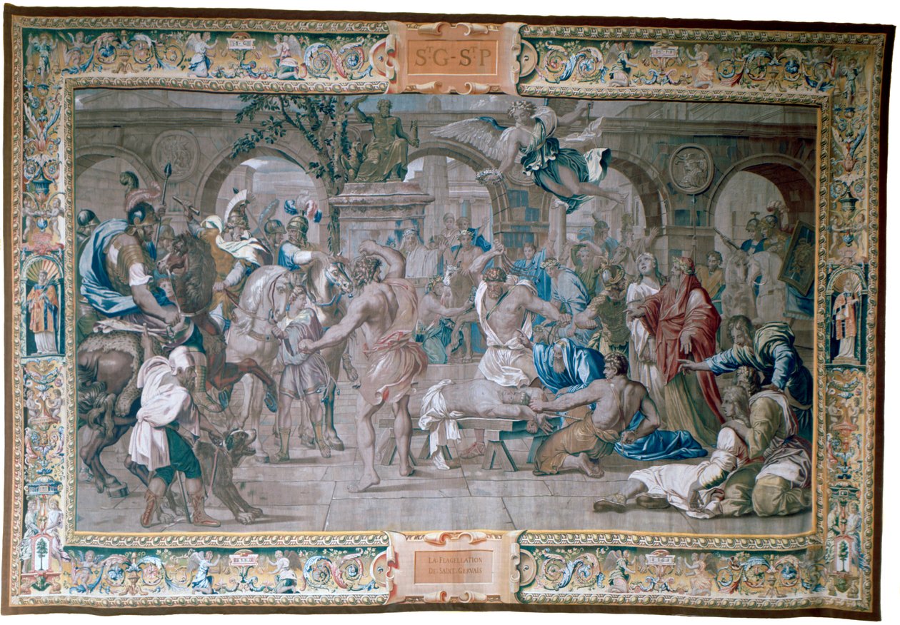 The Flagellation of St Gervais, c1620-1670 by Philippe de Champaigne