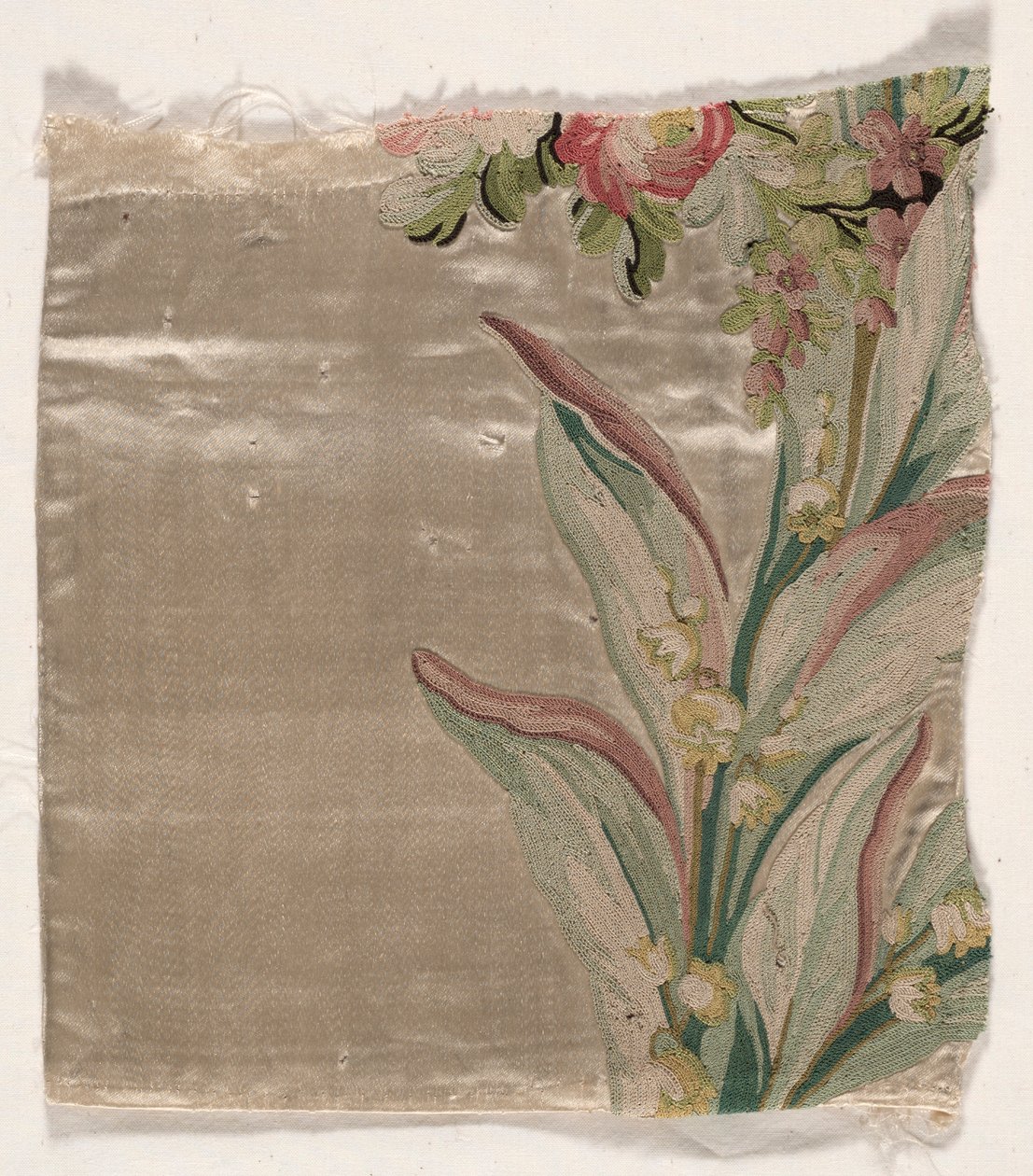 Coverlet Fragment, c. 1760-1770 by Philippe de Lasalle