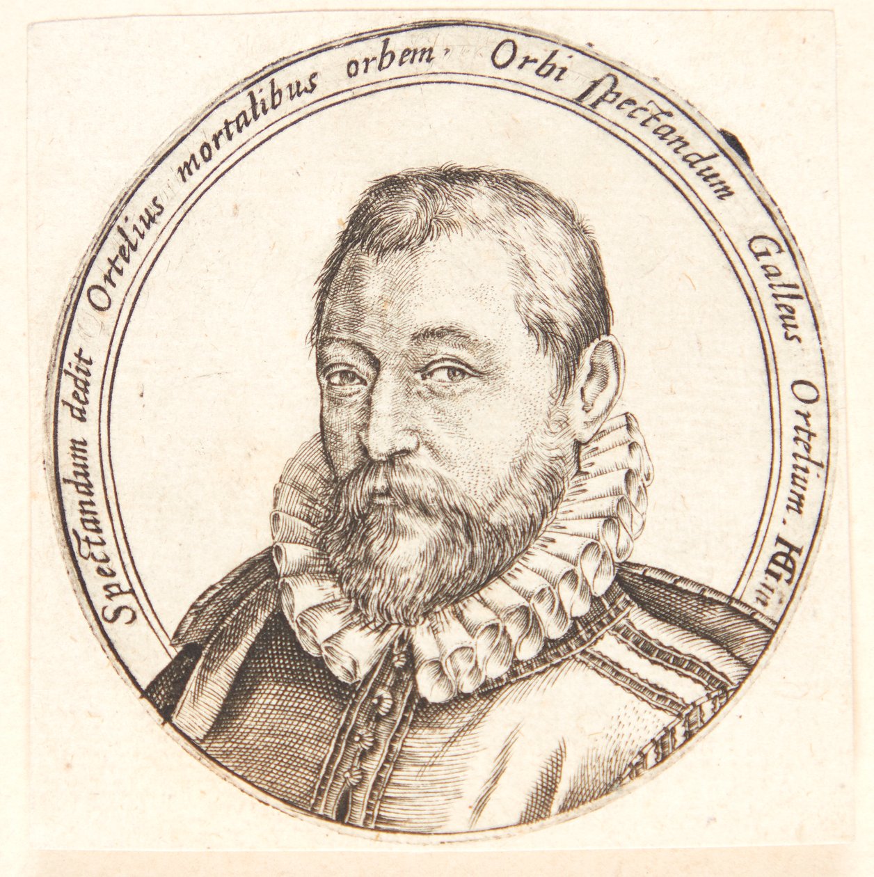 Abraham Ortelius by Philips Galle