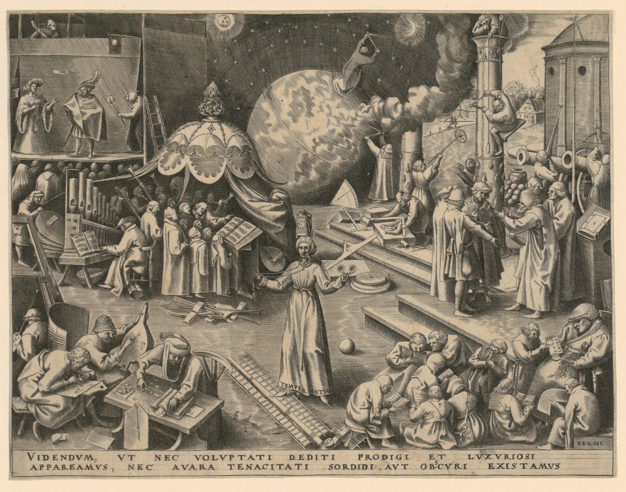 Moderation (Temperance), Plate 7 of the Series 