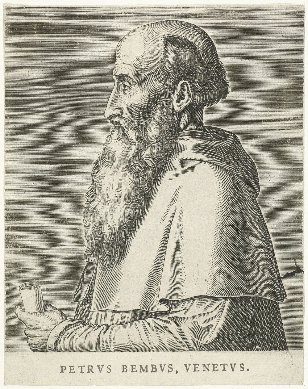 Portrait of Pietro Bembo by Philips Galle