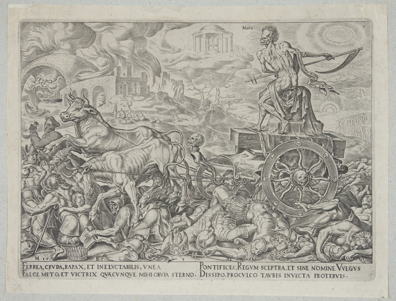 The Triumph of Death by Philips Galle