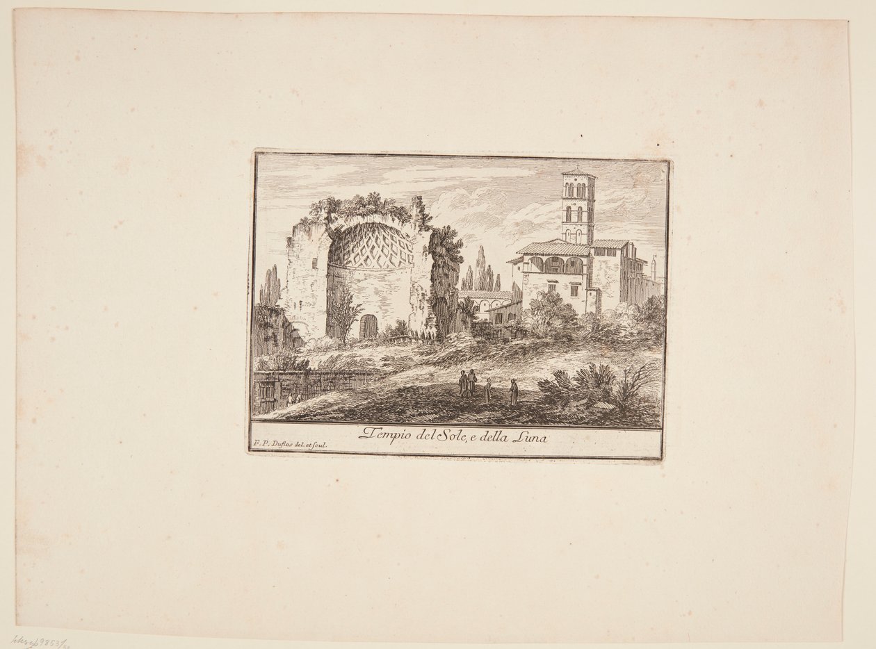 Temple for the Sun and Moon by Philothée Francois Duflos