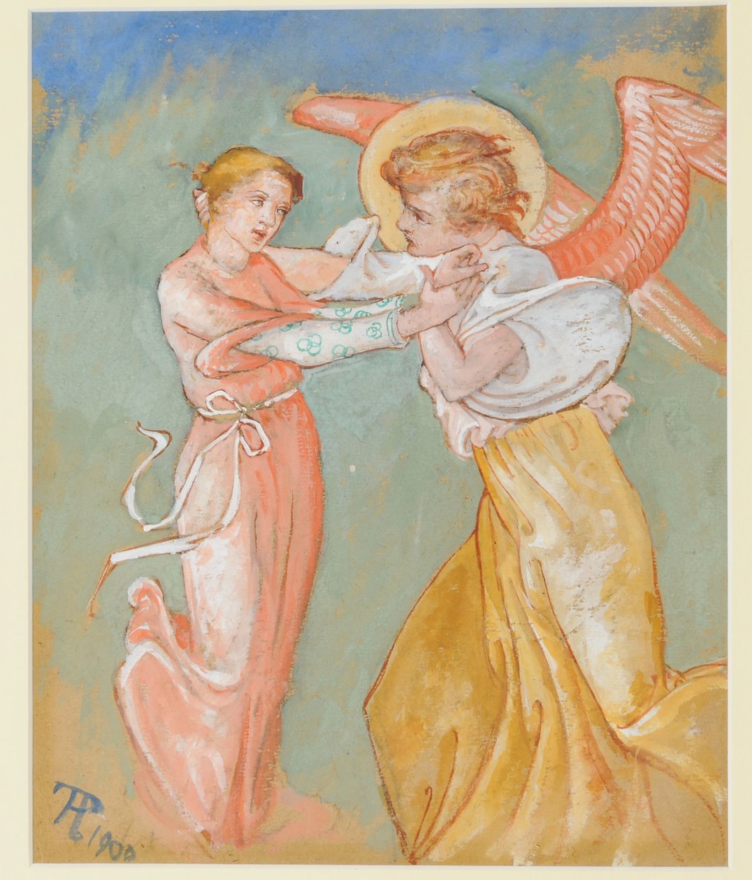 Annunciation by Phoebe Anna Traquair