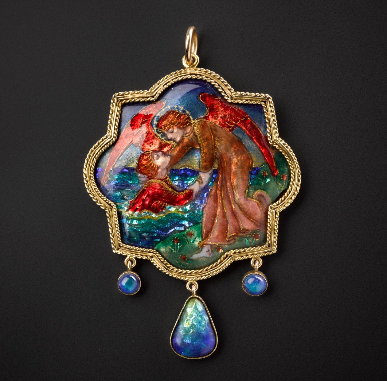 Out of the Deep Pendant, 1908 by Phoebe Anna Traquair