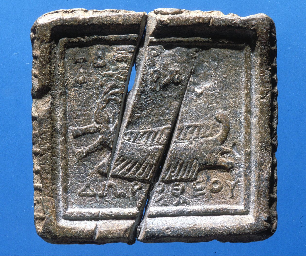 Weight Depicting a Ship by Phoenician