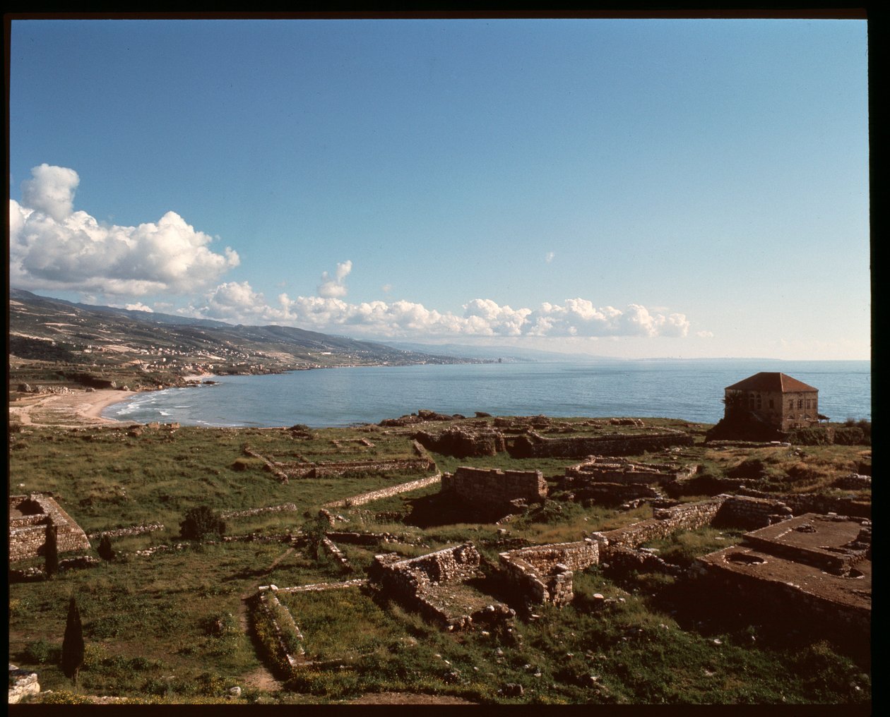 View of Archeological Site by Phoenician Phoenician